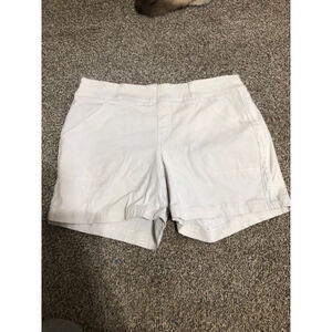 Spanx size medium shorts white